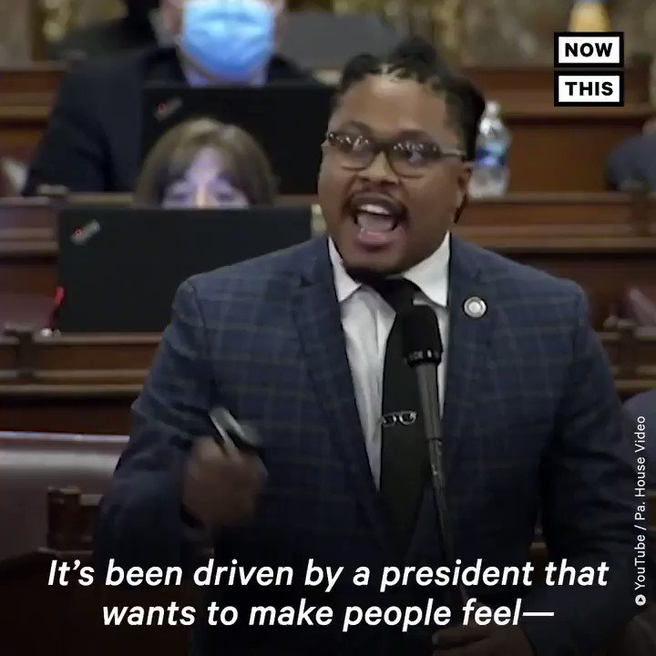‘This shouldn’t be a contentious issue.’ — Watch State Rep. @malcolmkenyatta tear into GOP lawmakers for making it harder to vote in Pennsylvania https://t.co/JGa4AOnwey