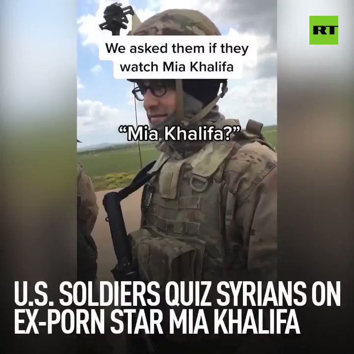Porn mia military Mia Khalifa: