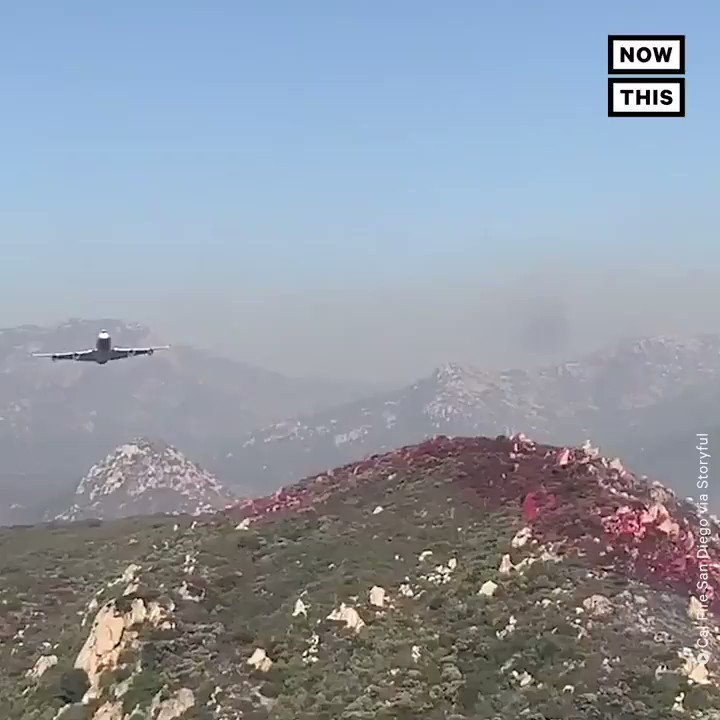 This Boeing 747 is one of multiple airplanes that have been repurposed as a wildfire-fighting 'supertanker' in California https://t.co/6RQbG8P4rm