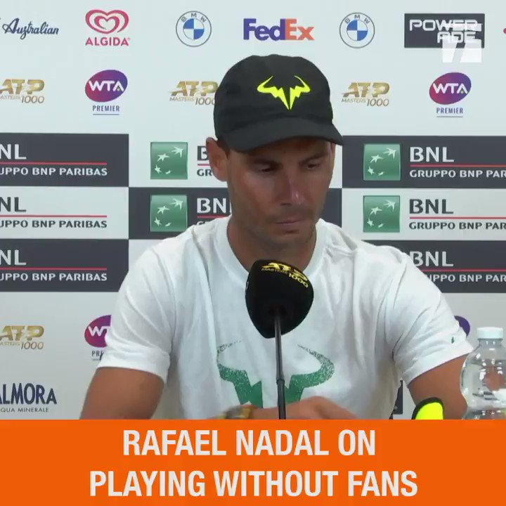 "Of course I have to improve things."
Today, @RafaelNadal played his first match in over six months.
Hear what he had to say about his return.
#IBI20 https://t.co/sRwqtqIXZS