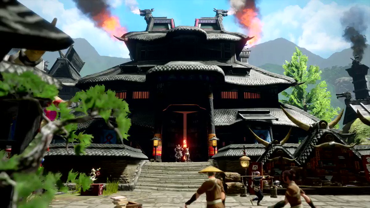 Nintendo of Europe on Twitter: "Kamura Village is your home base in #MonsterHunter Rise. It has all the conveniences a hunter needs, plus various colourful characters that you'll get better acquainted with