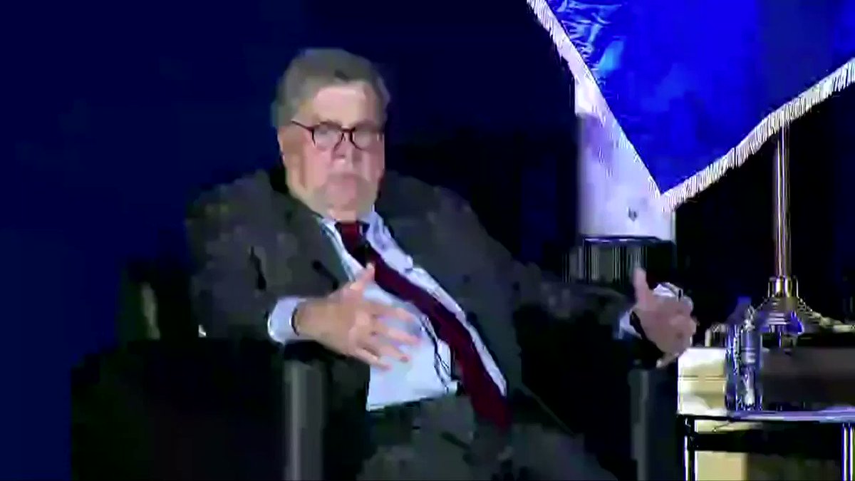 Attorney General William Barr likened coronavirus-related lockdown orders to slavery, saying that the measures were among the greatest intrusions on civil liberties in American history https://t.co/23yeJ5C9p6
