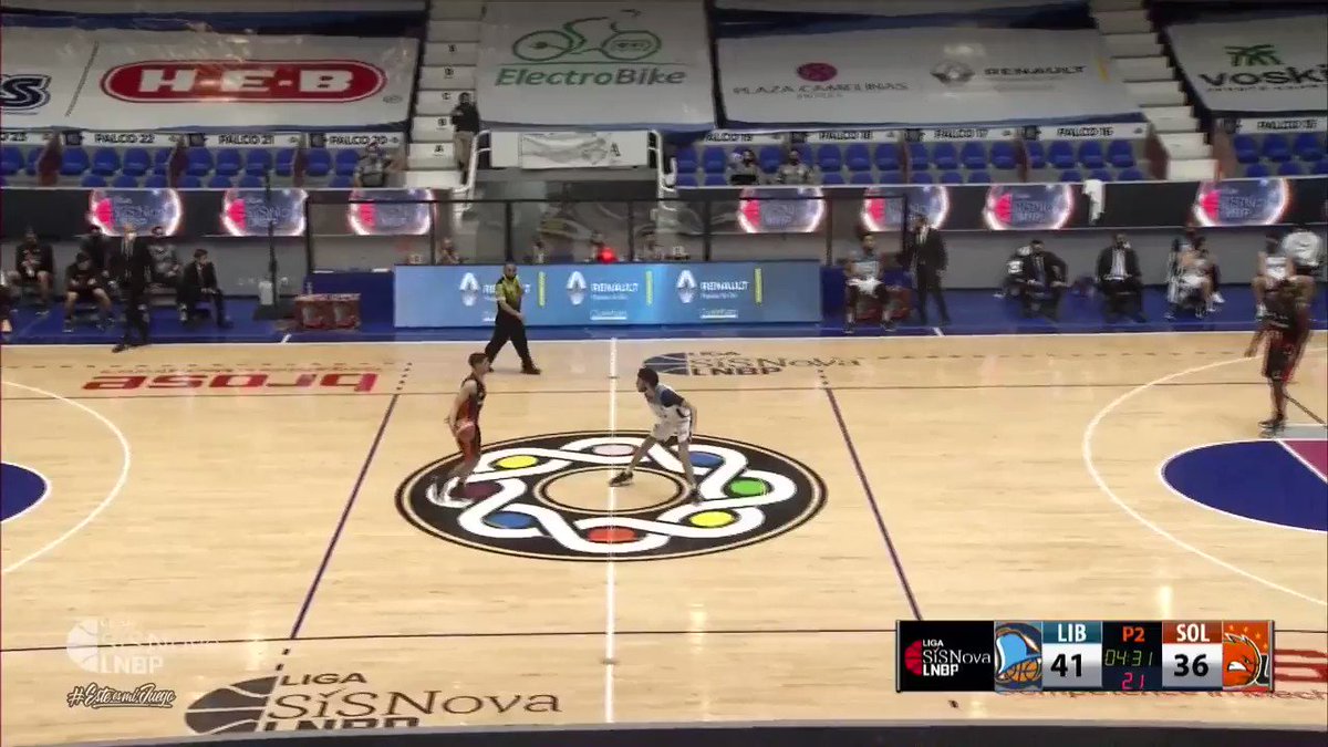 Clavada de Miller
Segundo cuarto | @LibertadoresOfi ✊🏻 41 - 38 @clubsoles ☀️
#LigaSísnovaLNBP #EsteEsMiJuego #Temporada2020 https://t.co/vzHHpcF3eB