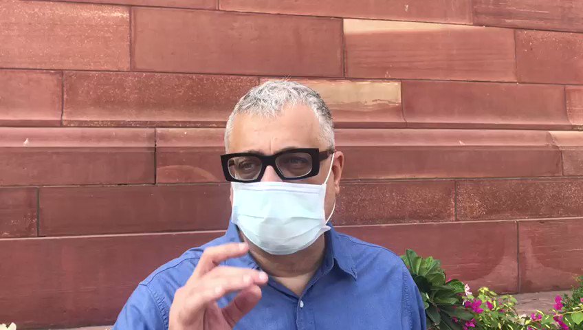 UPDATE
MPs from opposition parties now sitting in dharna INSIDE Rajya Sabha. The opposition wanted a vote (division) on #FarmBills Govt pushed bills denying Oppn legit right
Here is video #2 https://t.co/GOru0l7oQZ