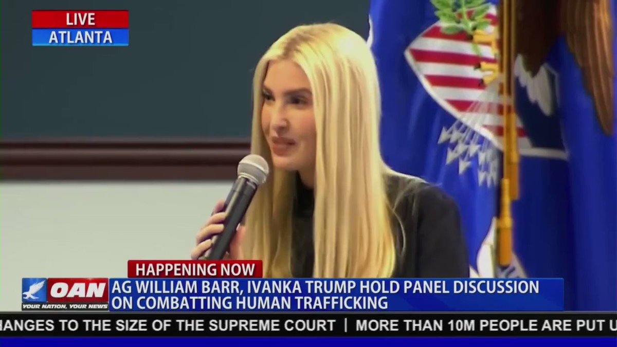 President @realDonaldTrump "vowed to fight for the forgotten men and women of this country—and there are few that are more voiceless and more forgotten and really in the shadows than those who have been victimized repeatedly and trafficked," @IvankaTrump said. https://t.co/mgXisFg9oL