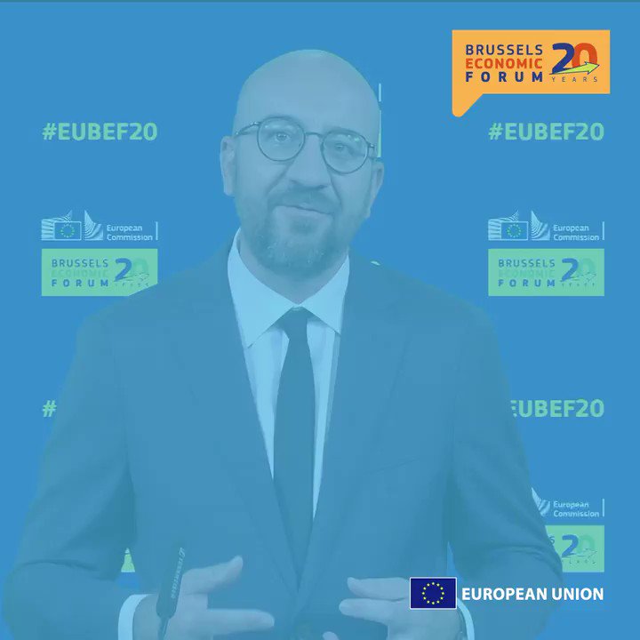 "This recovery plan is not just a simple stimulus plan."
@eucopresident Charles Michel closed the #EUBEF20 and spoke of Europe's Copernican moment.
You can rewatch it here → https://t.co/gESYLBw7NZ https://t.co/CDPR1l475T