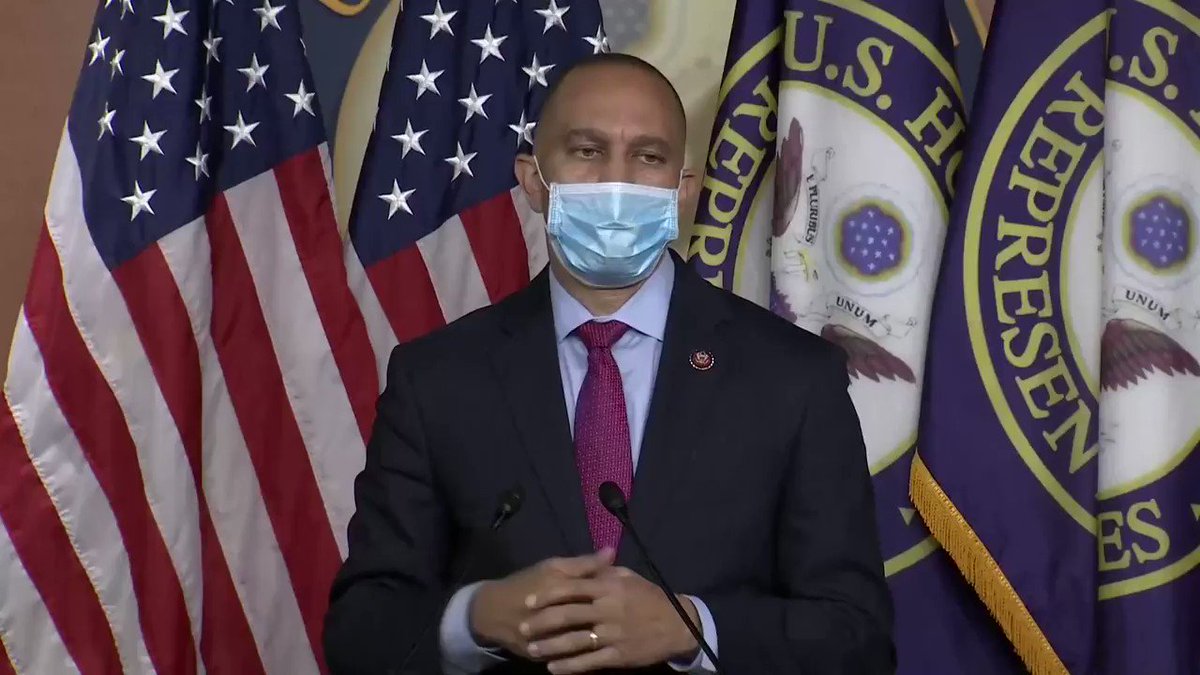 Rep. Hakeem Jeffries calls out Republicans for trying to get rid of the Affordable Care Act in the Supreme Court and leave 100 million Americans with pre-existing conditions without coverage https://t.co/4eQKHqq6Zq