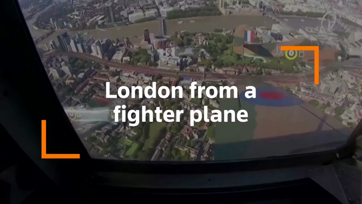Stunning video shows London as seen from inside the cockpit of a WWII-era Spitfire https://t.co/GWycYTnyqm