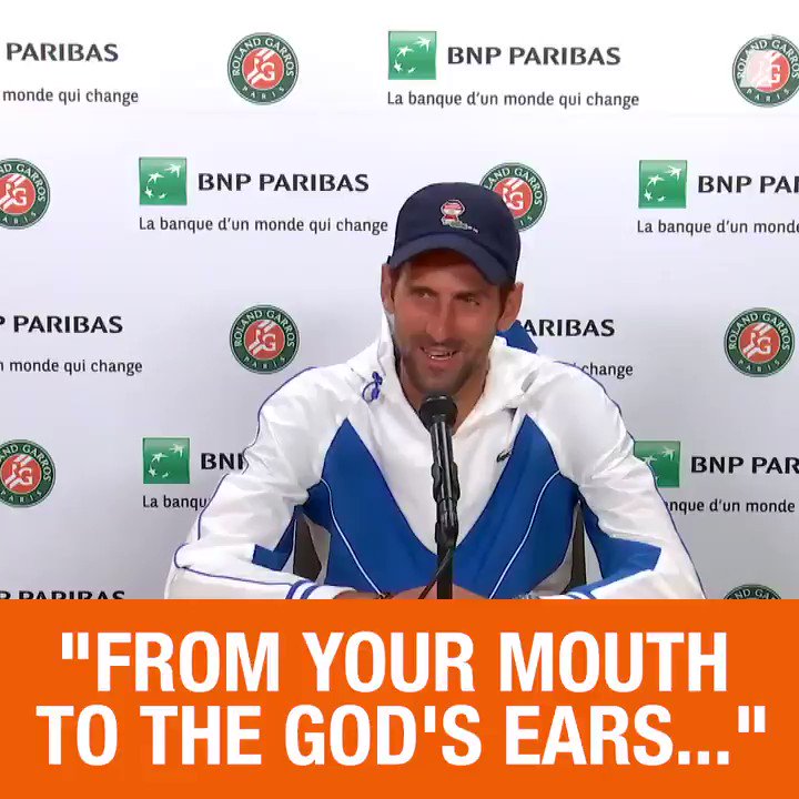 "Winning in 2016, that has been one of the highlights of my career, one of the most beautiful moments that I ever experienced on the tennis court...I'm hoping this can be another year."
@DjokerNole talks his hopes to take the 2020 title and what it would mean to him.
#RG20 https://t.co/DWjKNdYXfG