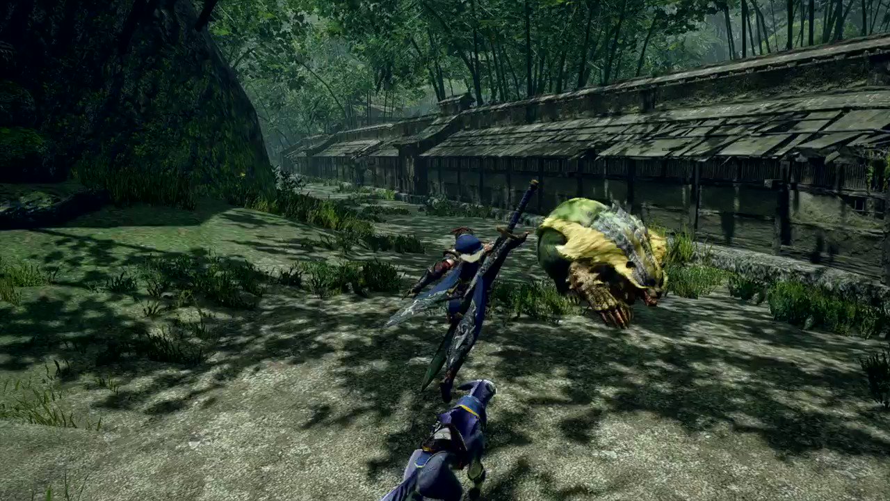 [MHR] 太刀&狗狗&熊