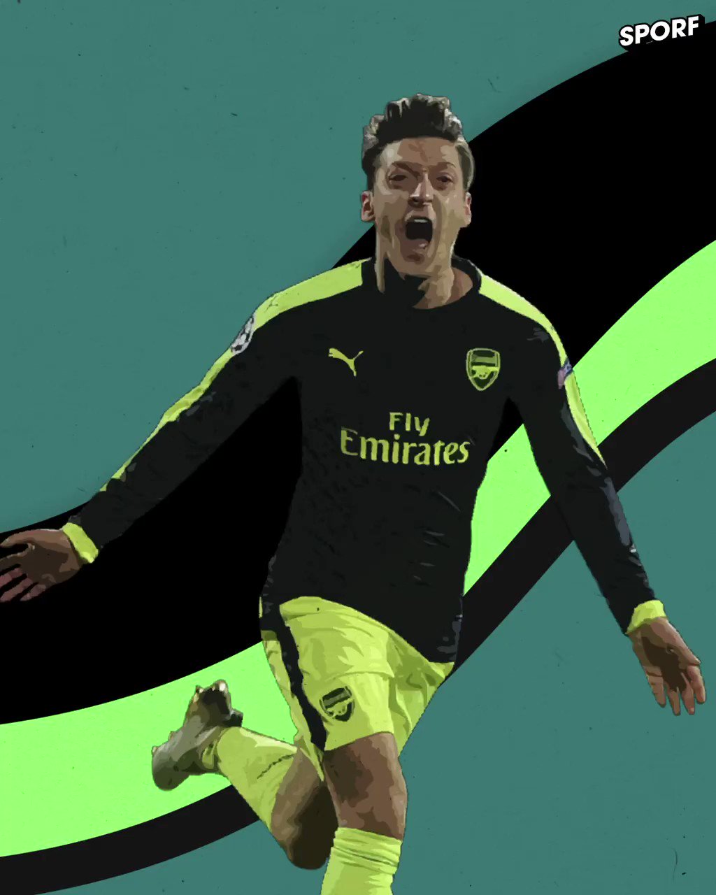 Legendary goal from a player I wish played more often. Happy birthday Mesut 