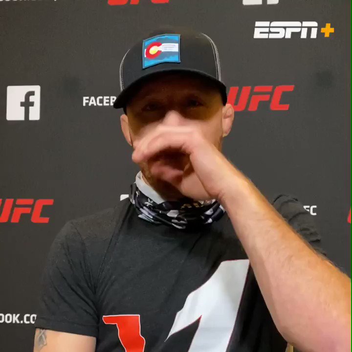 Watch @Justin_Gaethje this Saturday at #UFC254ย at 2pm ET live on #ESPNPlus #AskGaethje https://t.co/4iMwnMJxy1