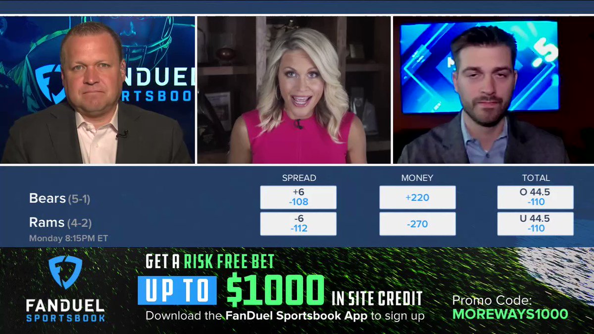 "This just doesn't add up to me..." ๐ง
@icecoldexacta and @ThePoniExpress preview Monday Night Football between the Bears and the Rams on @MoreWaysToWinTV ๐บ https://t.co/P7geRI1Thh