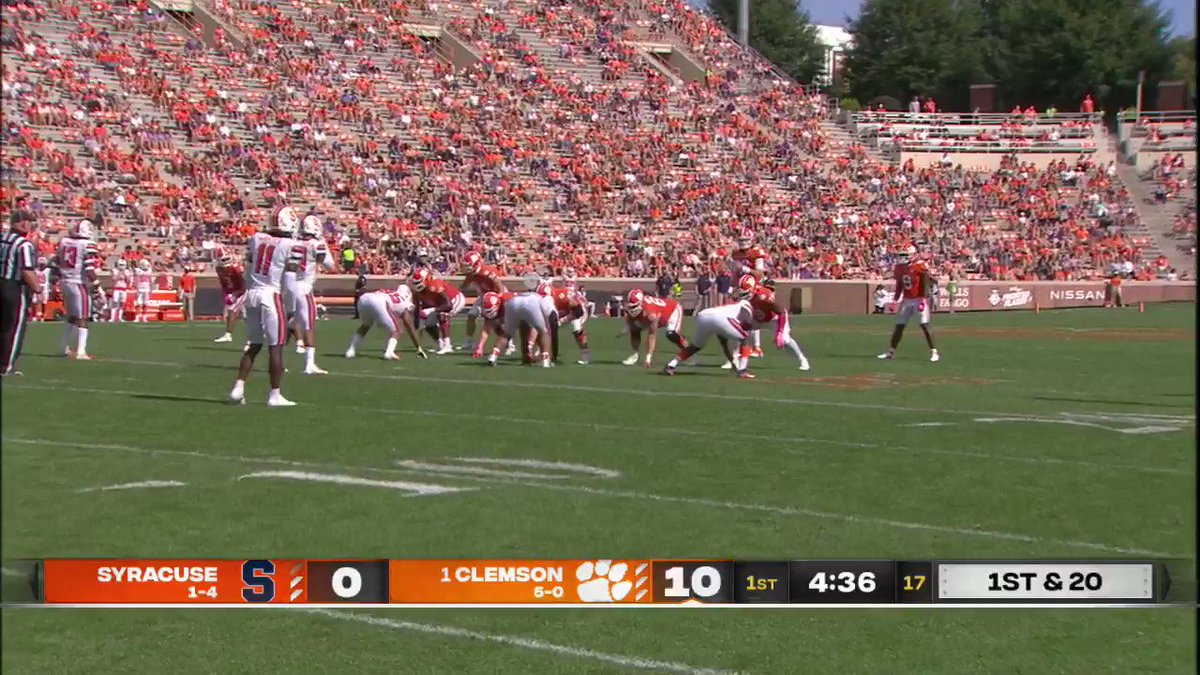 @ClemsonFB's photo on Syracuse