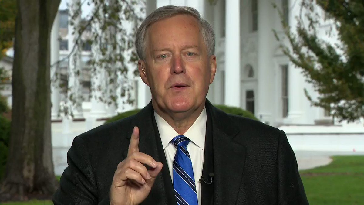 Chief of Staff Mark Meadows: "We're not going to control the pandemic." https://t.co/AnBXh2HVPM https://t.co/SaCOA2nCYm