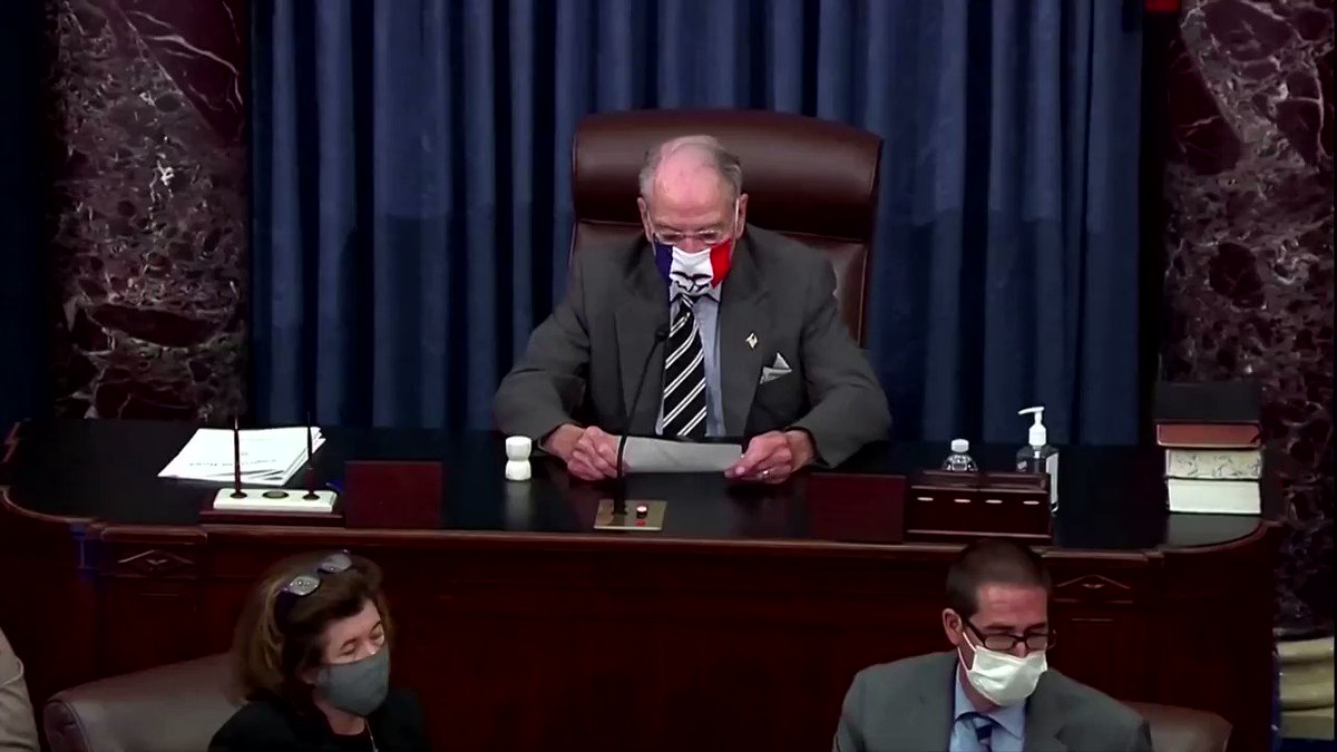 The Republican-controlled Senate handed President Donald Trump a pre-election political victory by confirming his Supreme Court nominee, Amy Coney Barrett https://t.co/pqa1qon3tw https://t.co/RvzMG9nAPH