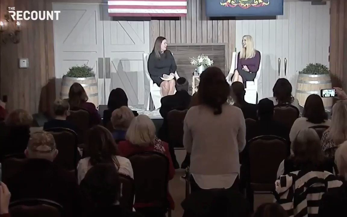 A crowd in Pennsylvania sings Happy Birthday to Ivanka Trump ahead of her birthday tomorrow. 
