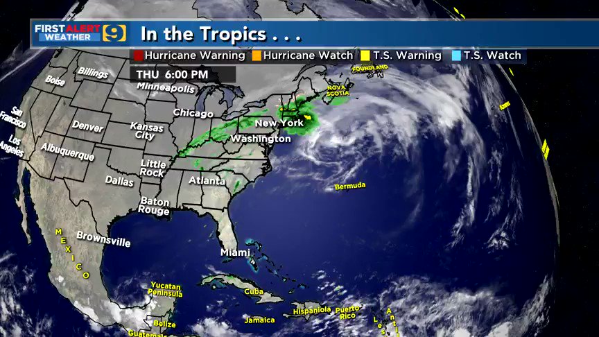 Jay Grymes (@Jay_WAFB) on Twitter photo 2020-10-30 01:53:50 #WAFBFirstAlert Tropics Update: Thursday 8PM - NHC posting a 70% chance of development for a tropical wave over the Lesser Antilles - early guidance suggests the wave will cross the Caribbean and roll into Central America - dont let it ruin your weekend! #WAFBFirstAlert Tropics Update: Thursday 8PM - NHC posting a 70% chance of development for a tropical wave over the Lesser Antilles - early guidance suggests the wave will cross the Caribbean and roll into Central America - dont let it ruin your weekend!