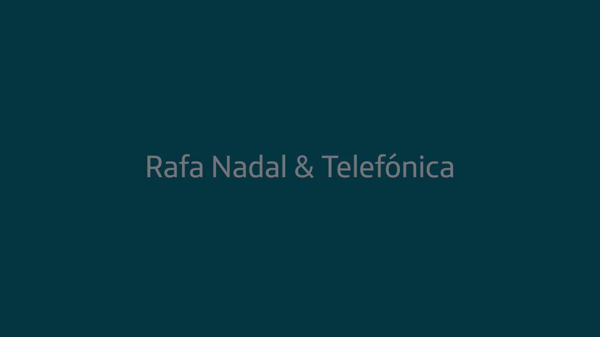 Nos has enseñado el valor del esfuerzo y del trabajo en equipo. Para nosotros eres pura inspiración 😊
Hace 6 años iniciamos este camino y estamos tremendamente orgullosos de que sigas a nuestro lado @RafaelNadal I #SomosTelefónica 💪🏼 https://t.co/GIHFfZhcBo