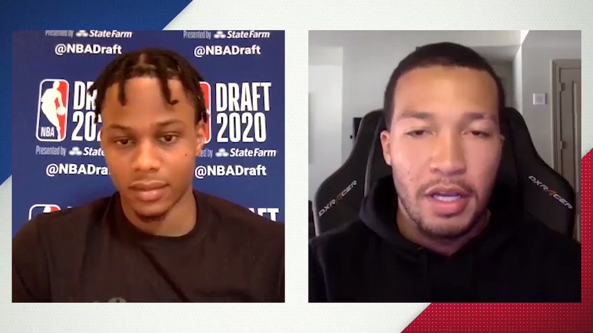 Newest member of the @cavs... get to know #5 pick Isaac Okoro (@isaacokoro303) as he sits down for 20 questions with @jalenbrunson1! https://t.co/CArgaGo6oF