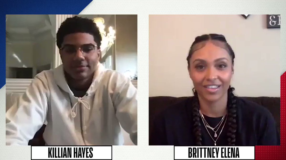 6'5" guard from France, get to know @DetroitPistons' #7 pick Killian Hayes (@iam_killian) as he answers 20 questions with @BrittneyElena_! https://t.co/sdeUfUcGtN