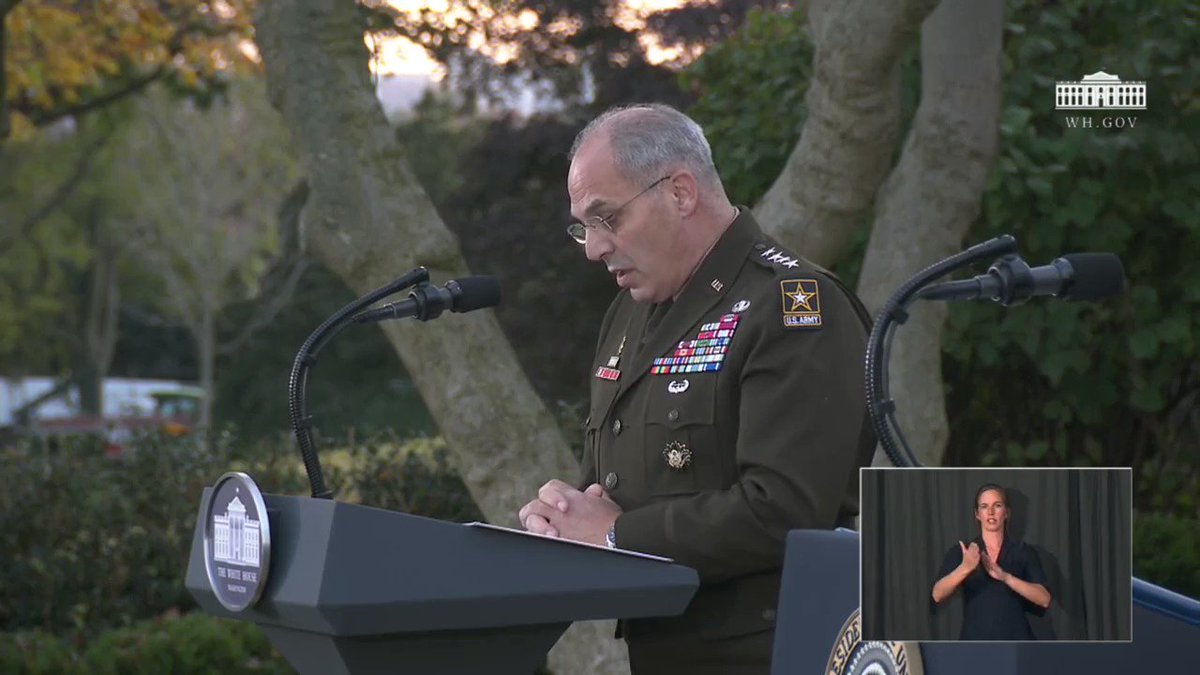 Gen. Gustave Perna: "We have capitalized on the best contracting, logistics, and planning experts available to synchronize and integrate all phases of the operation." https://t.co/pcaSyvh88K