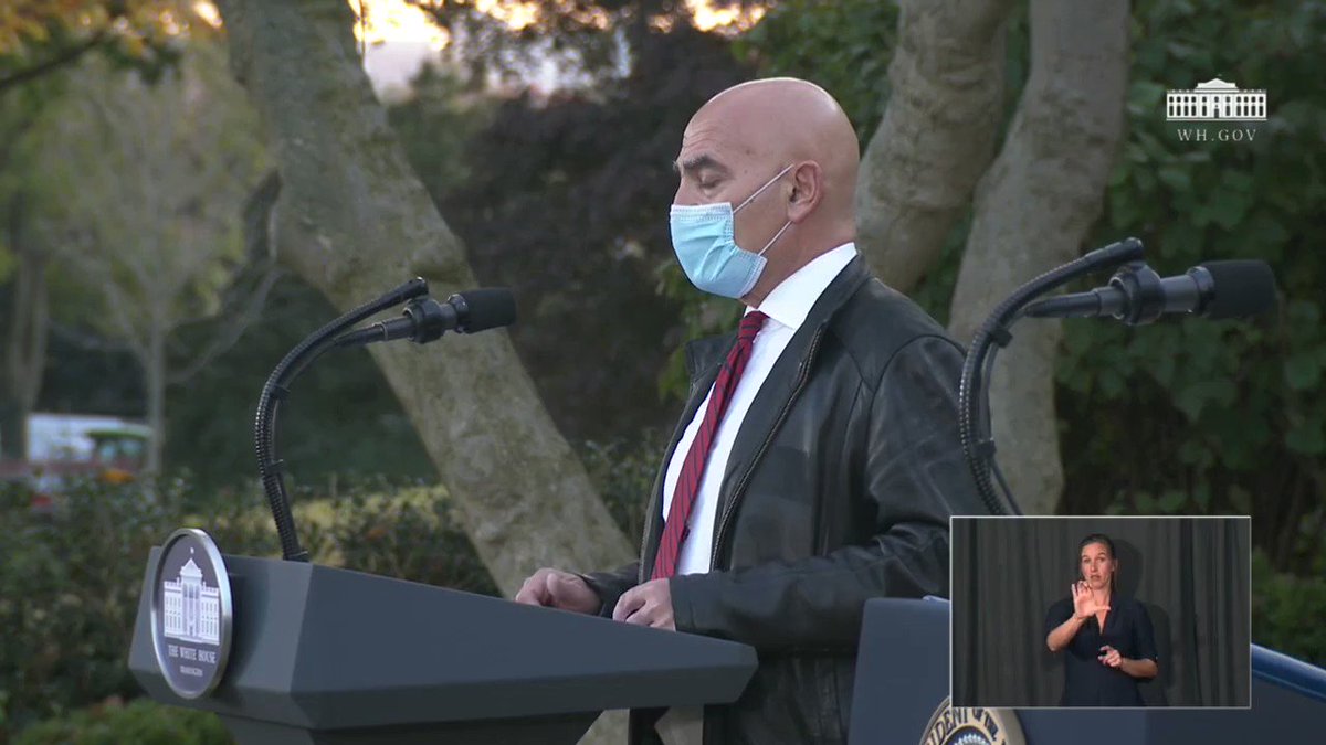 Dr. Moncef Slaoui: We expect to have enough vaccine doses available to immunize 20 million Americans in the month of December and another 25-30 million per month after that. https://t.co/95Jf3E6YyL