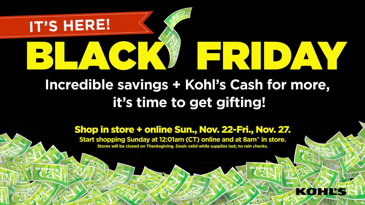 Take 15% off + earn Kohl's Cash  who's ready to shop? 🛍️ - Kohls