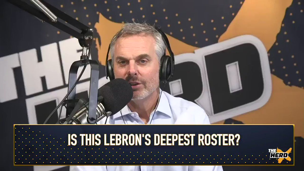 The defending champion Lakers have given LeBron James the deepest roster of his career...
@ColinCowherd explains: https://t.co/jhEISTJSmK