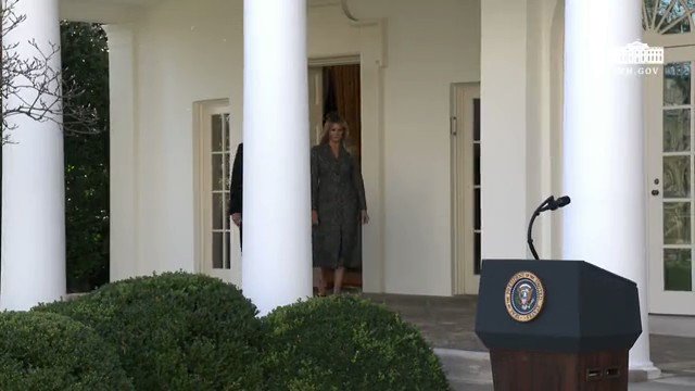On behalf of the entire Trump Family, I want to wish every American a Healthy and Happy Thanksgiving! Today we gathered in the Rose Garden to continue a beloved annual tradition: the Official Presidential Pardon of a very fortunate Thanksgiving Turkey.... https://t.co/O92pWUKrBv