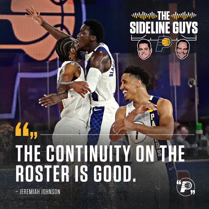 Hosts @PatBoylanPacers and @JJFSINDIANA discuss our Draft, Free Agency, and @PacersKev's media availability on the latest Sideline Guys podcast.
Listen and subscribe! π
Soundcloud: https://t.co/NgfnMykPd5
Spotify: https://t.co/I9VfvhUue1
Apple: https://t.co/uPLnyzNAXk https://t.co/HkhUgC4iru
