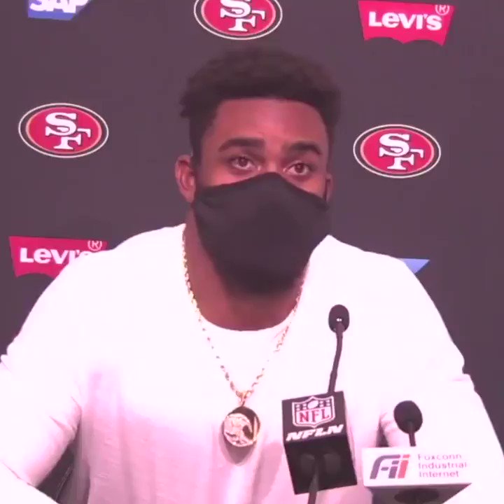 "It's been a struggle not having my little family. ... I miss them so much."
Raheem Mostert opened up after the 49ers' win 🙏 @RMos_8Ball https://t.co/p56u9o6s9r