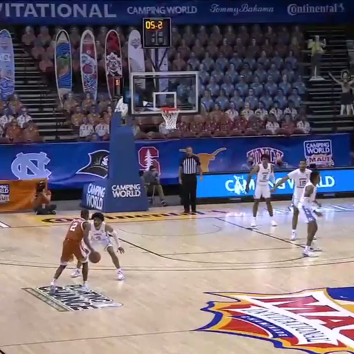 🚨 DOWN GOES UNC 🚨
Matt Coleman with a step-back dagger to get the W for the Longhorns 🤘 https://t.co/dw1HB6zq4T