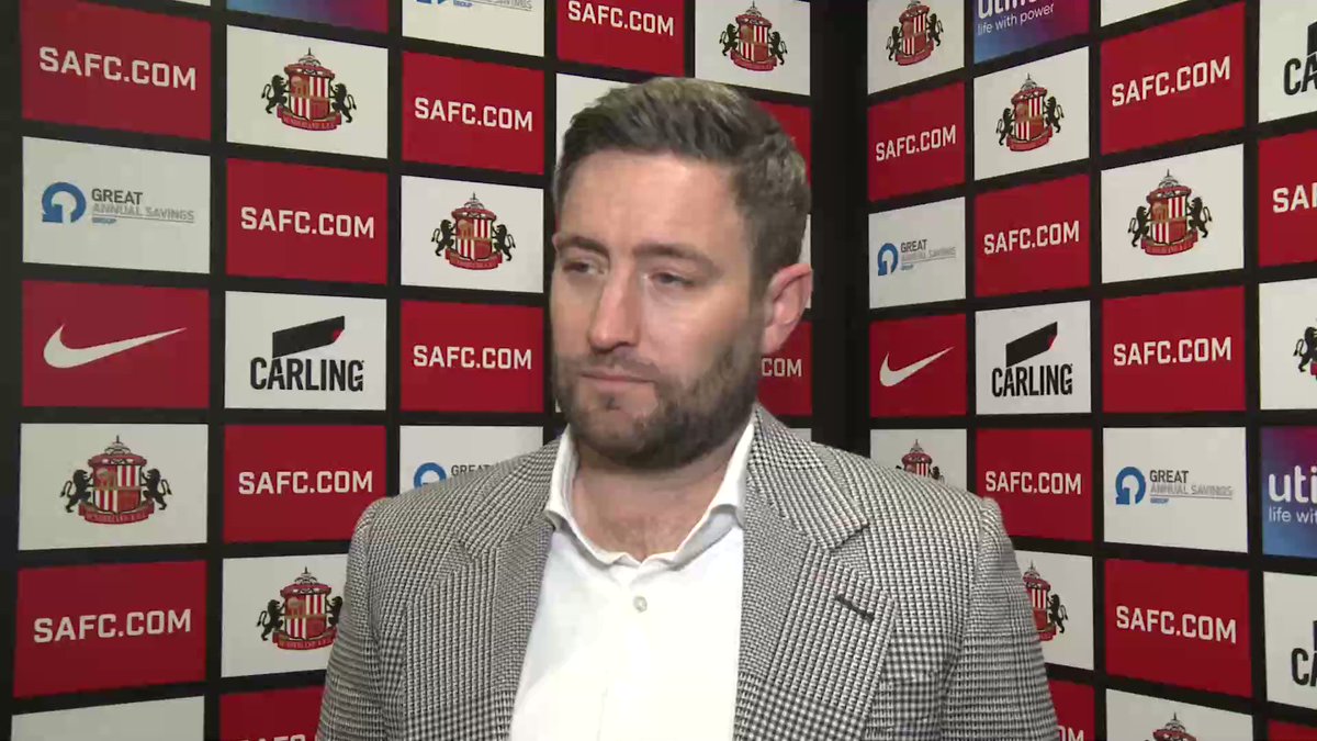 Sunderland AFC on Twitter: "🗣️ Head Coach Lee Johnson reacts to his first game in charge. Full interview... 📺👇… "