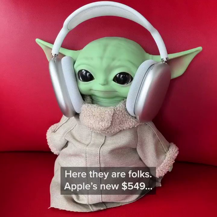 Baby yoda headphones clearance