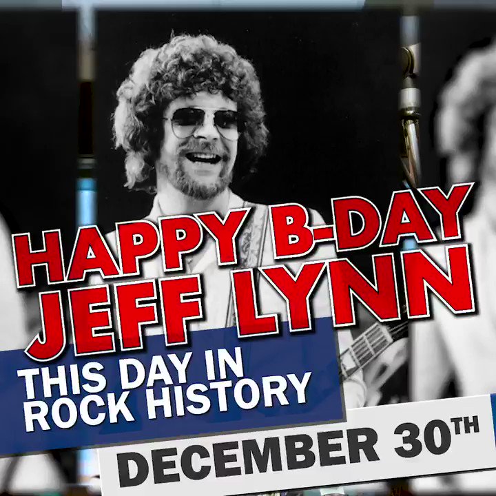 Wishing a happy birthday to ELO\s Jeff Lynne!
More rock history at  