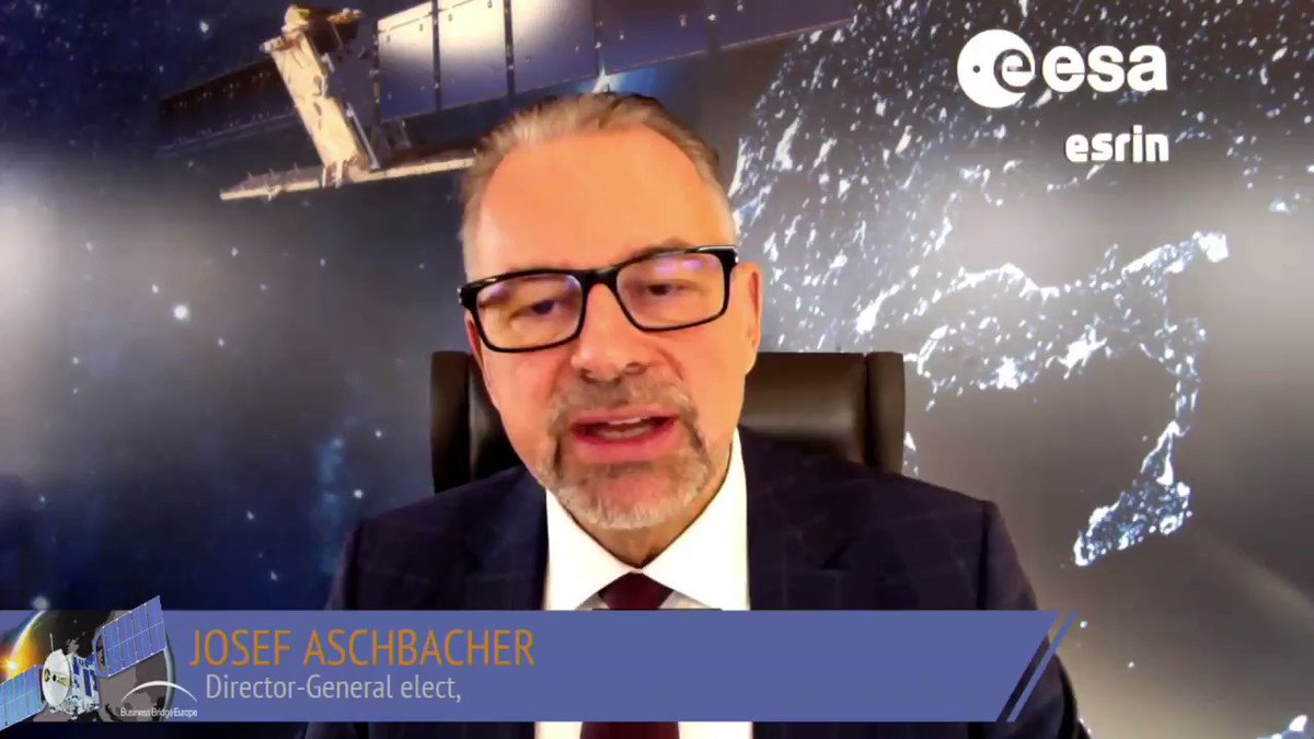 Business Bridge Europe (@BBE_Europe) on Twitter photo 2021-01-12 09:55:26 Quantum communications : Europe has huge talents but we need to be more dynamic @AschbacherJosef #BBESpaceConf Quantum communications : Europe has huge talents but we need to be more dynamic @AschbacherJosef #BBESpaceConf