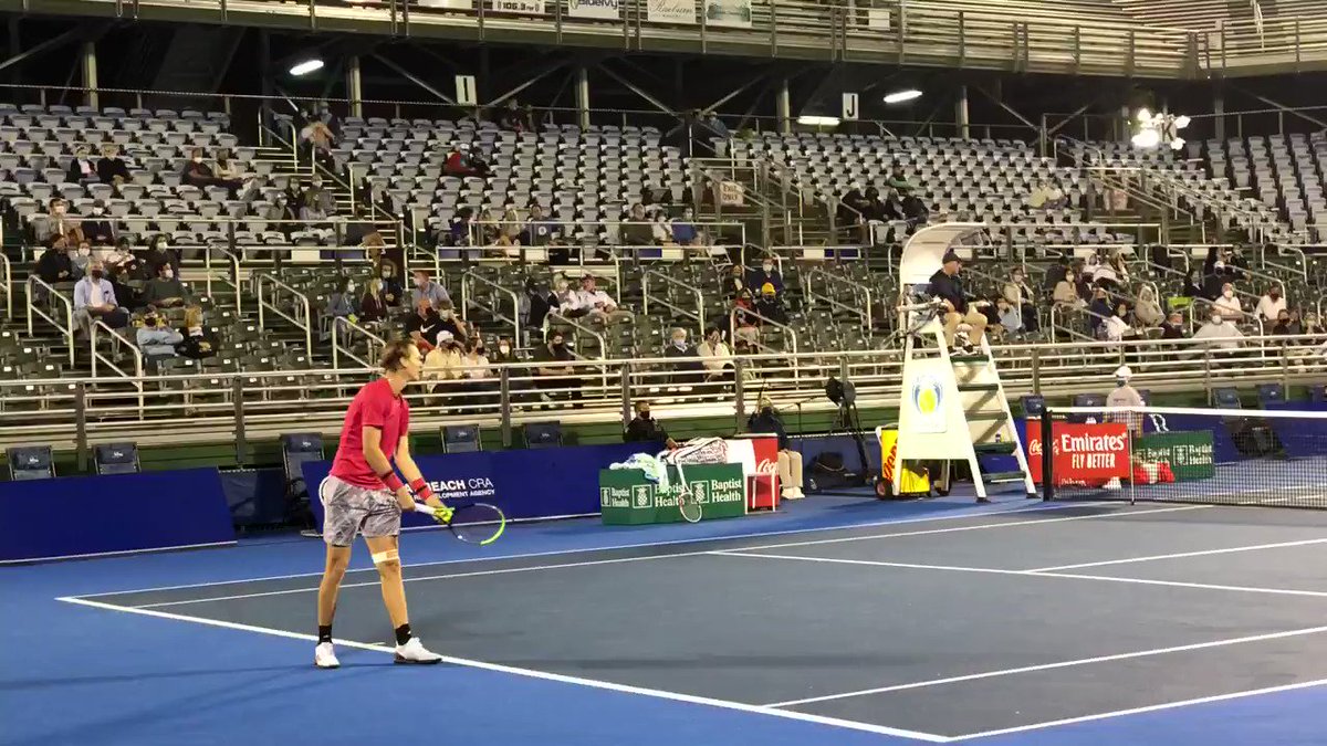 SUCCESS FOR SEBI ๐ช
The 20-year-old ๐บ๐ธ defeats Norrie 6-3, 7-5 in Delray Beach to reach the first ATP singles final of his career!
#TeamUSATennis | @SebiKorda https://t.co/zFQkisefu4