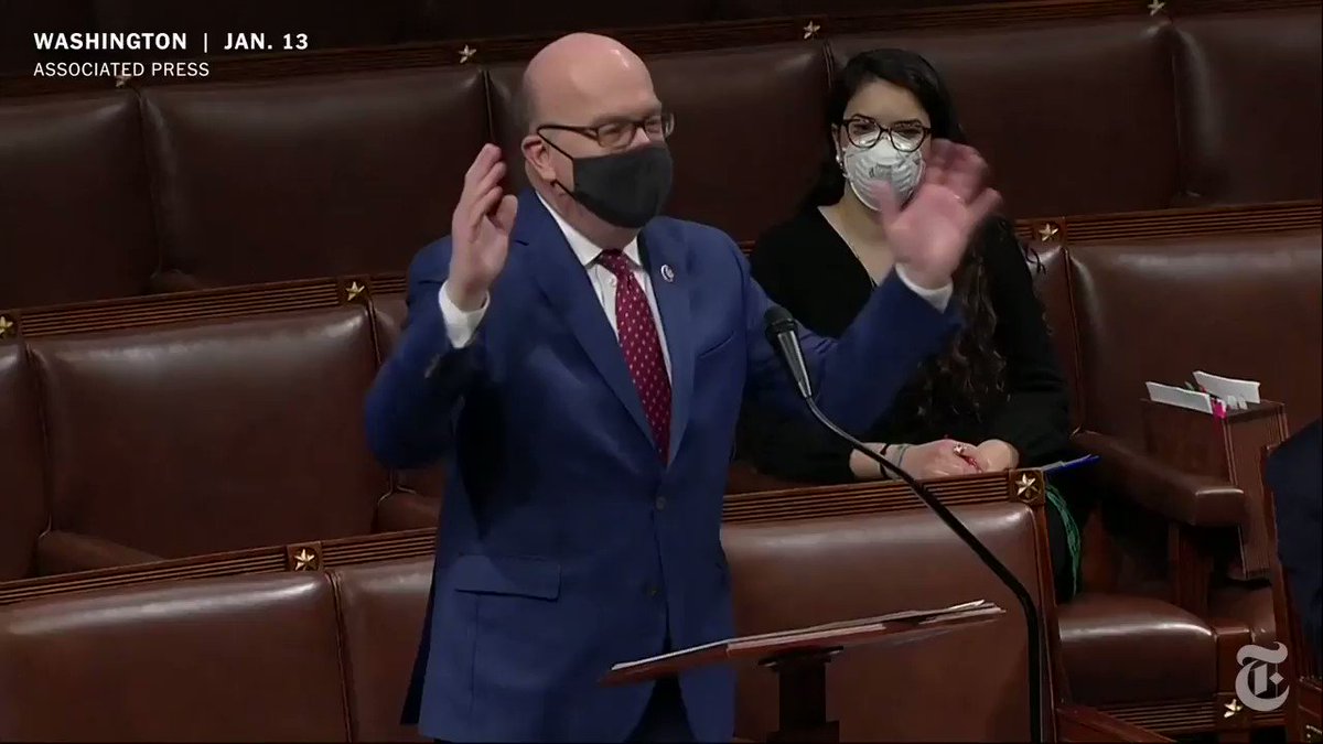 Watch highlights from the House's debate and historic vote to impeach President Trump for a second time. https://t.co/sBkVLBPdEF https://t.co/gMNER7YgVD
