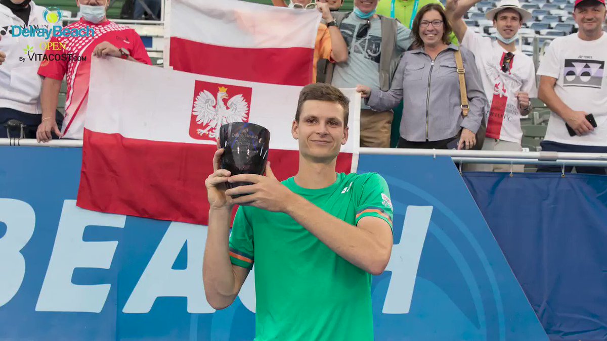 .@HubertHurkacz shares with us what this second title means to him, and how he's going to celebrate his #DBOpen win.
Hint: an all-nighter might be involved ๐ https://t.co/wI3y6M91Km