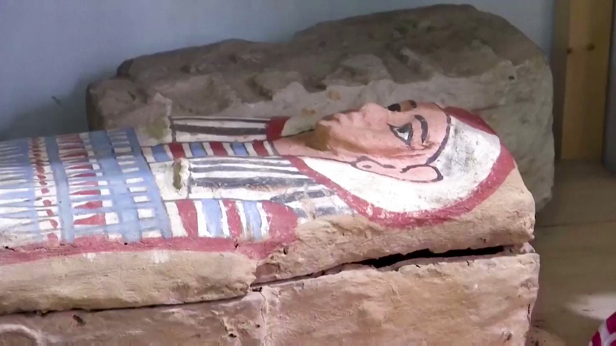 Egypt has unveiled a significant new archaeological discovery at the Saqqara necropolis south of Cairo https://t.co/14NTnn3fm3 https://t.co/iKL2yuKtUv