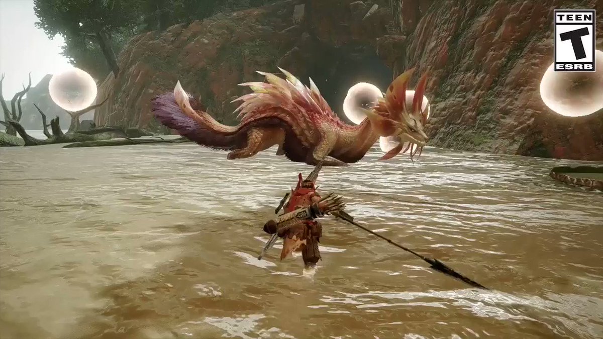 Mh Rise Returning Monster Footage Twitter