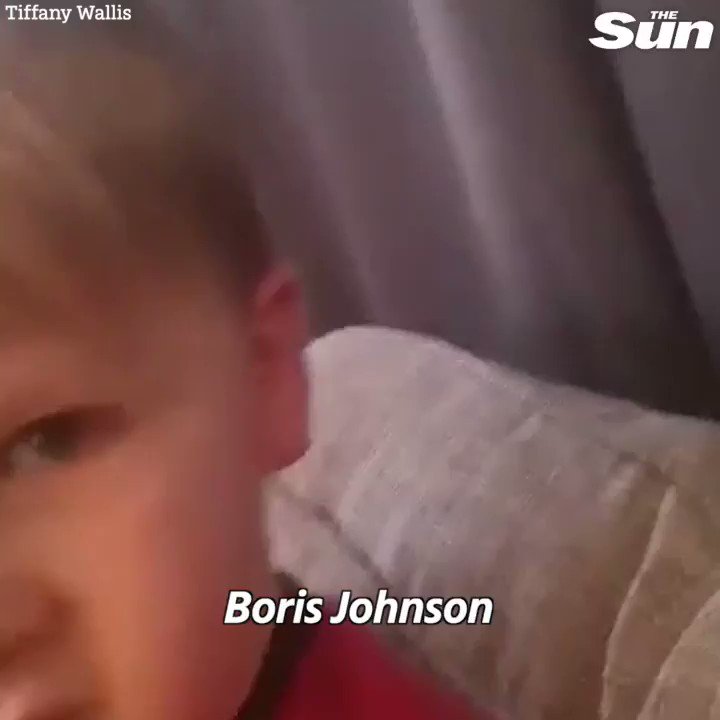 Four year old boy has a message for Boris Johnson in hilarious viral video