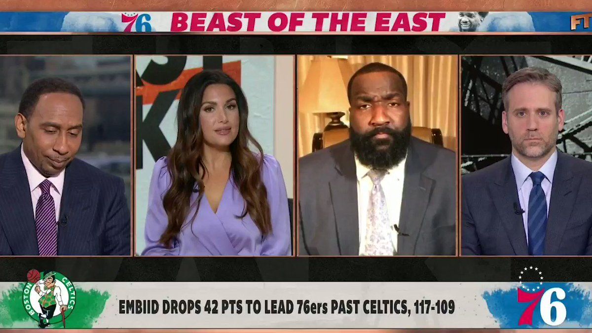 RT if you think Joel Embiid has been the MVP so far this year @maxkellerman @kendrickperkins https://t.co/XyHKDuoaNP