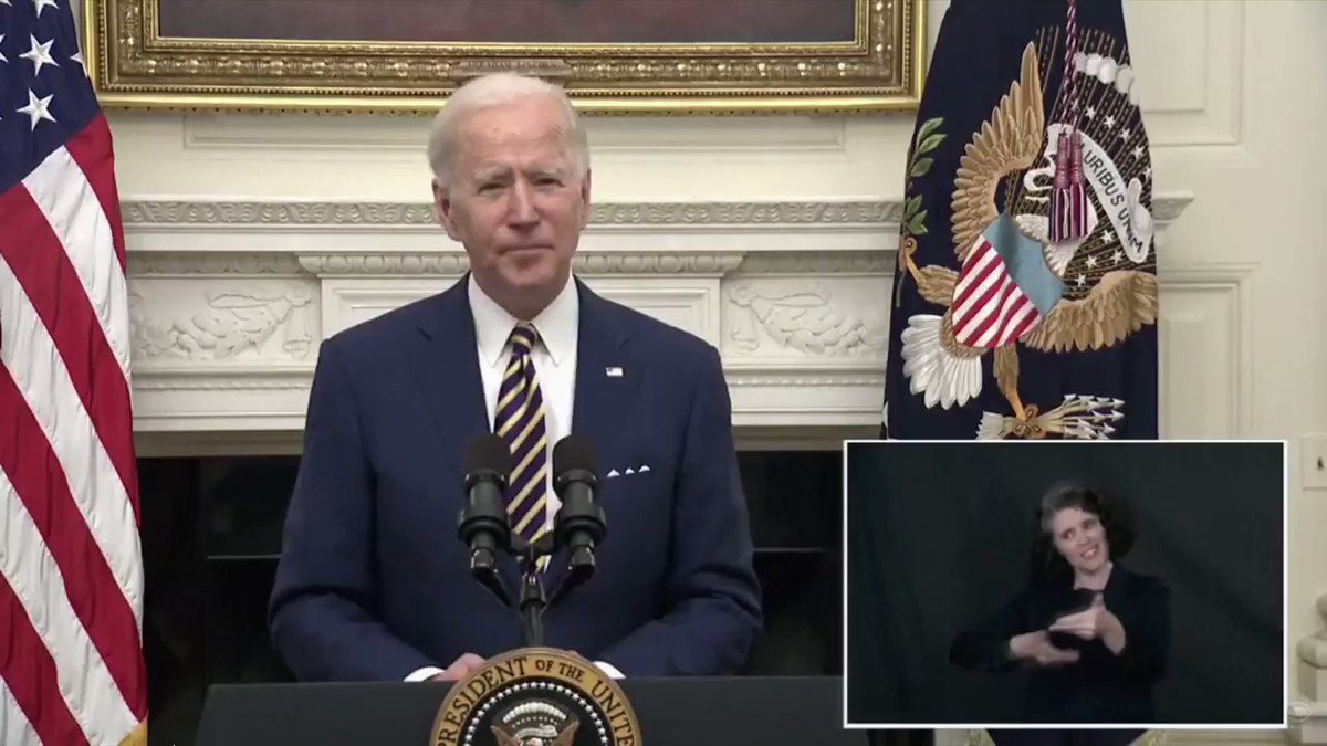 NowThis (@nowthisnews) on Twitter photo 2021-01-25 04:48:00 Pres. Biden calls for $15/hour minimum wage: ‘No one in America should work 40 hours a week making below the poverty line. $15 gets people above the poverty line.’ Pres. Biden calls for $15/hour minimum wage: ‘No one in America should work 40 hours a week making below the poverty line. $15 gets people above the poverty line.’