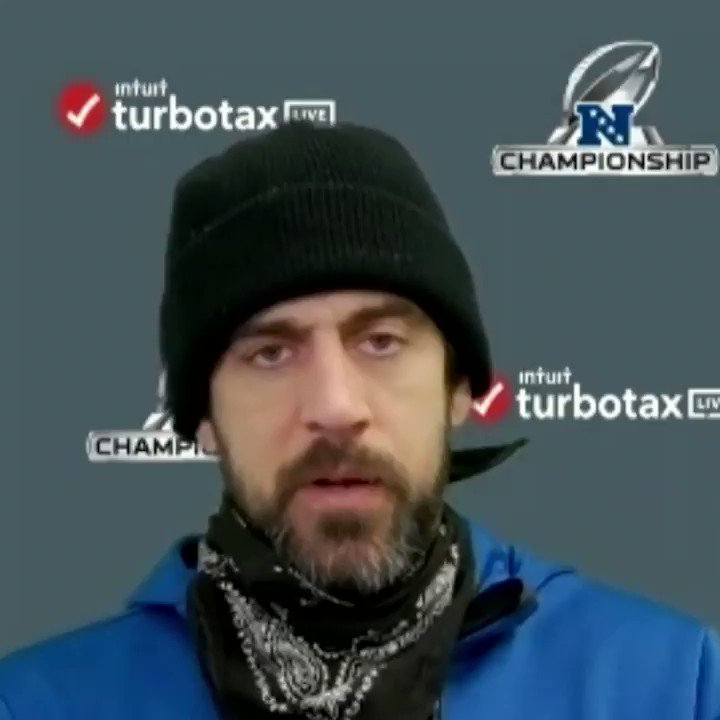 Aaron Rodgers when asked if he could have convinced Matt LaFleur to go for a TD instead of a FG in the final minutes of the game:
"That decision was made and we moved on." https://t.co/N9EirKVkim