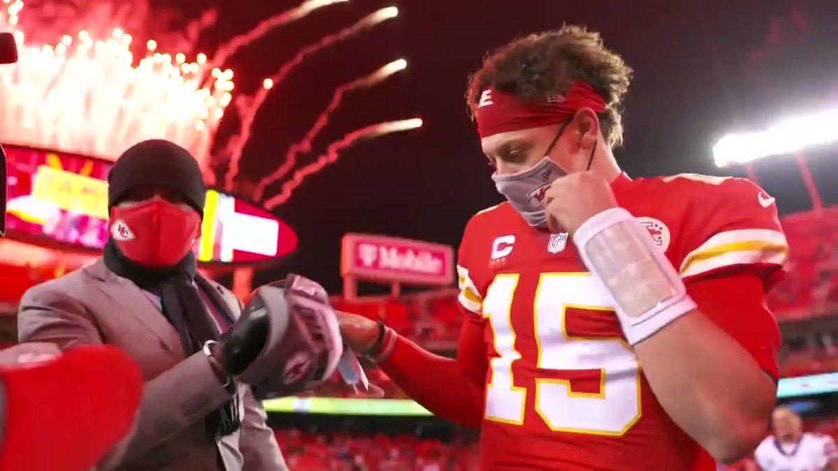 ๐ to the Super Bowl. @PatrickMahomes ๐
(via @NFL)
https://t.co/vvk8wzUp2U