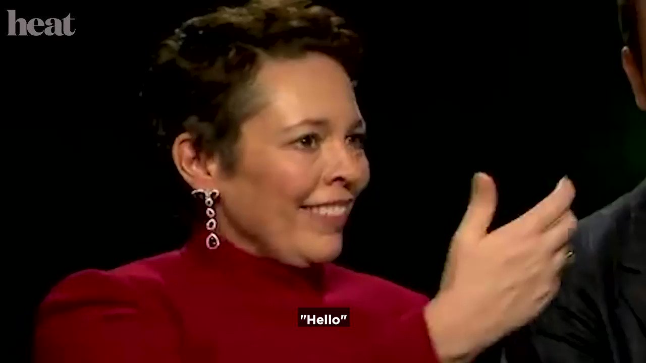 16 seconds of Olivia Colman being a chaotic joy to bless your timelines Happy Birthday to my Queen 