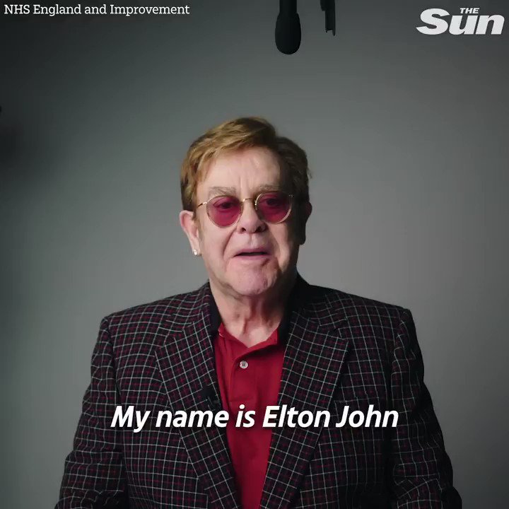 Elton John and Michael Caine appear in NHS video urging people to get vaccinated