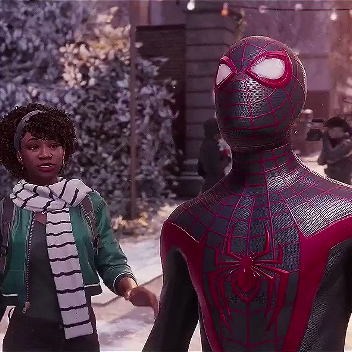 RT @bestofvidgames: miles and hailey — marvel's spider-man: miles morales https://t.co/xbMZRtmOdU